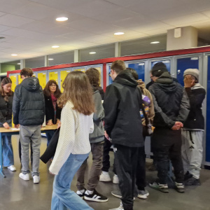 Remise des diplômes par les professeurs principaux